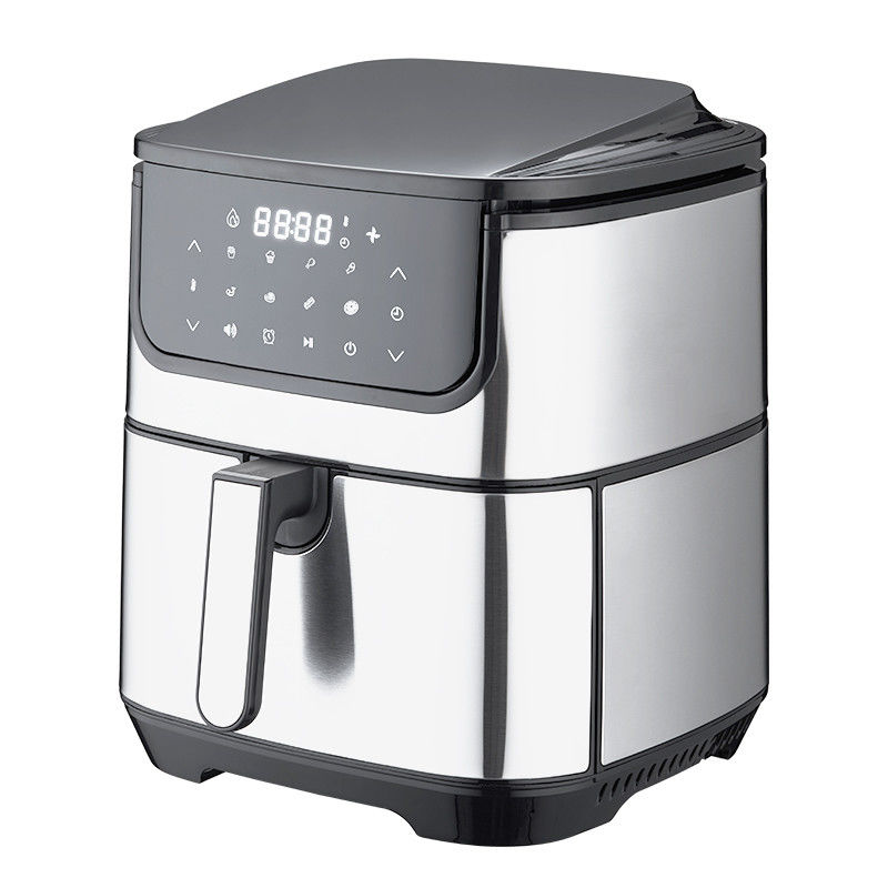 Cuisine Friture à air sans huile Appareil électrique ménager Friture à air en panier amovible 6L 8L