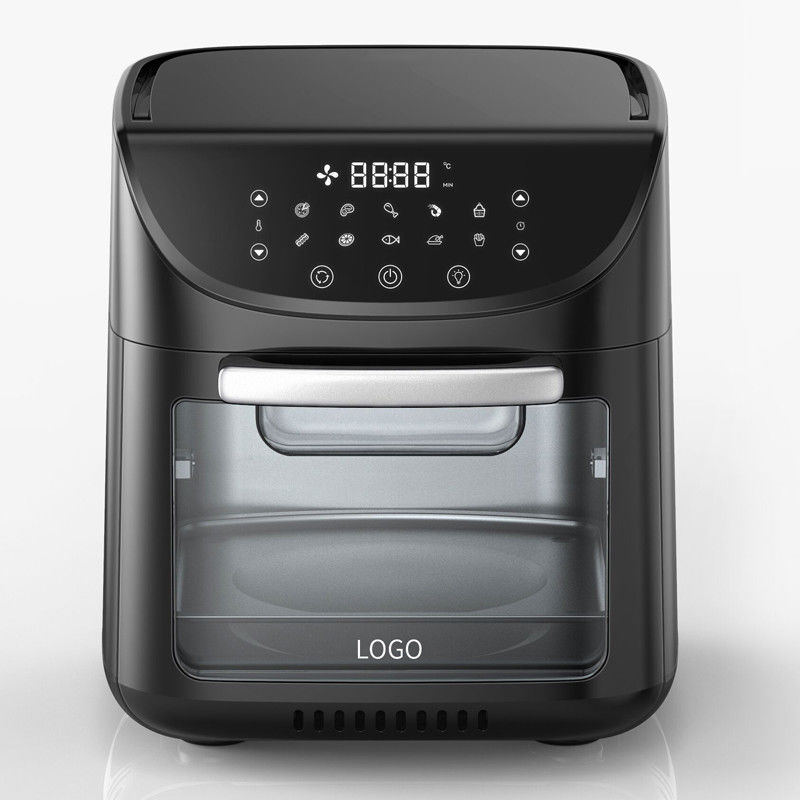 Friteuse numérique à air chaud de 1800W Friteuse à air chaud à écran tactile intelligent 12L Friture à air sans huile