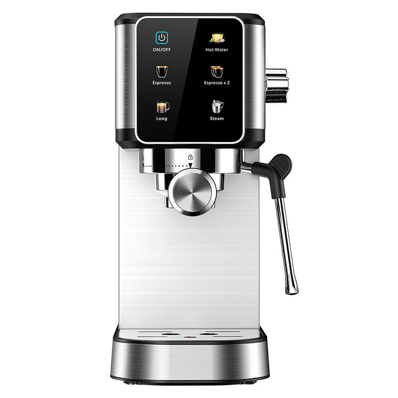 Chauffage à bloc thermique Digital Home Expresso Coffee Maker Automatique à vapeur Portable Smart Italian Espresso Machine à café