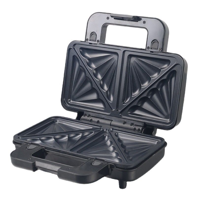 2 tranches de remplissage en profondeur Sandwich Maker Pâte à crêpes détachable Bbq Grill revêtement antiadhésif Appareil de cuisine