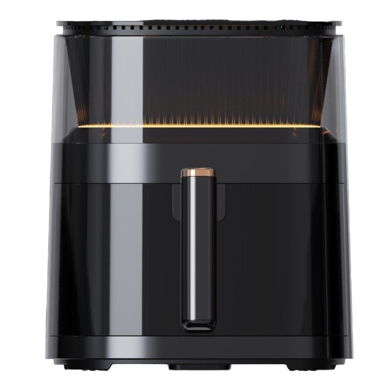 5l en acier inoxydable petit fraiseur à air multifonctionnel four intelligent carré électrique sain pour usage domestique