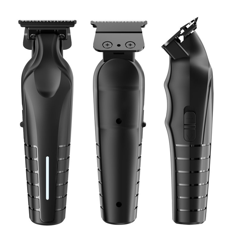 Trimmer professionnel de cheveux avec une durée de fonctionnement de 150 minutes une batterie Li-Ion de 1200 mAh et un temps de charge de 2h pour un usage domestique, hôtelier et commercial