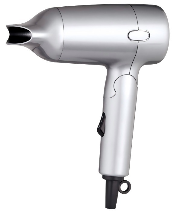 Sèche-cheveux professionnel ANBOLIFE avec 2 réglages de vitesse 220-240V Sèche-cheveux de voyage pliable