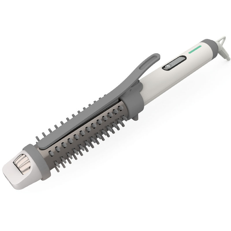 Brosses et boucles de cheveux professionnelles à air chaud 2 en 1 avec température maximale de 200 ° C et puissance de 100-240 V pour tous les types de cheveux